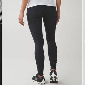 Lululemon speed tight IV brushed Leggings black size 4
